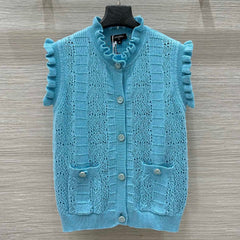 CHANEL SLEEVELESS TOP STYLE 73
