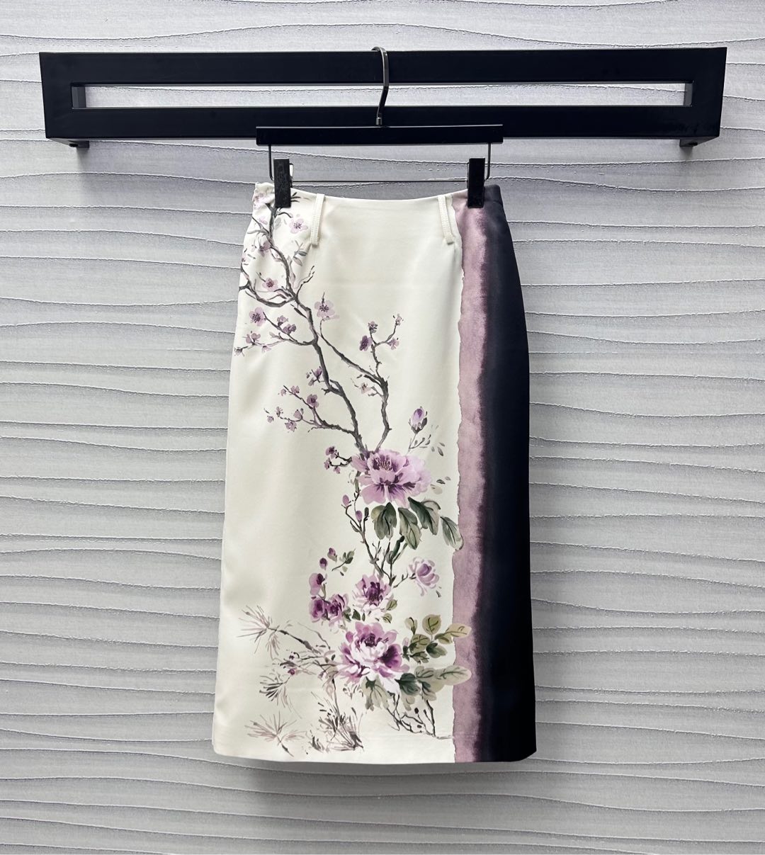 DIOR PRINTED STRAIGHT SKIRT 272228