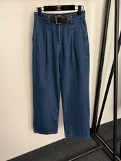 PRADA 25S HIGH‑WAIST STRAIGHT LEG JEANS 235