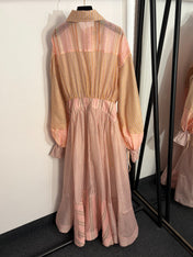 ZIMMERMANN 26S PUFF SLEEVE WAIST-CINCHED DRESS STYLE 56