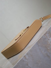 LE 5 À 7 PHONE BAG 18 IN CIDER BROWN CALFSKIN