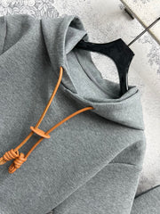 Loewe 25 Sweatshirt Suit Gray Cotton