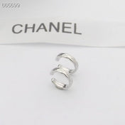 COCO CRUSH QUILTED MOTIF HOOP EARRINGS