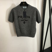 PRADA 25S SHORT-SLEEVE SWEATER 274
