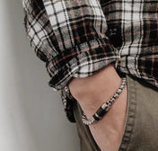 LV PERFUME BOTTLE SILVER BRACELET