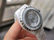 J12 38mm Quartz 20Th Anniversary White Ceramic