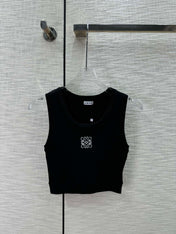 Loew Cropped Anagram Tank Top