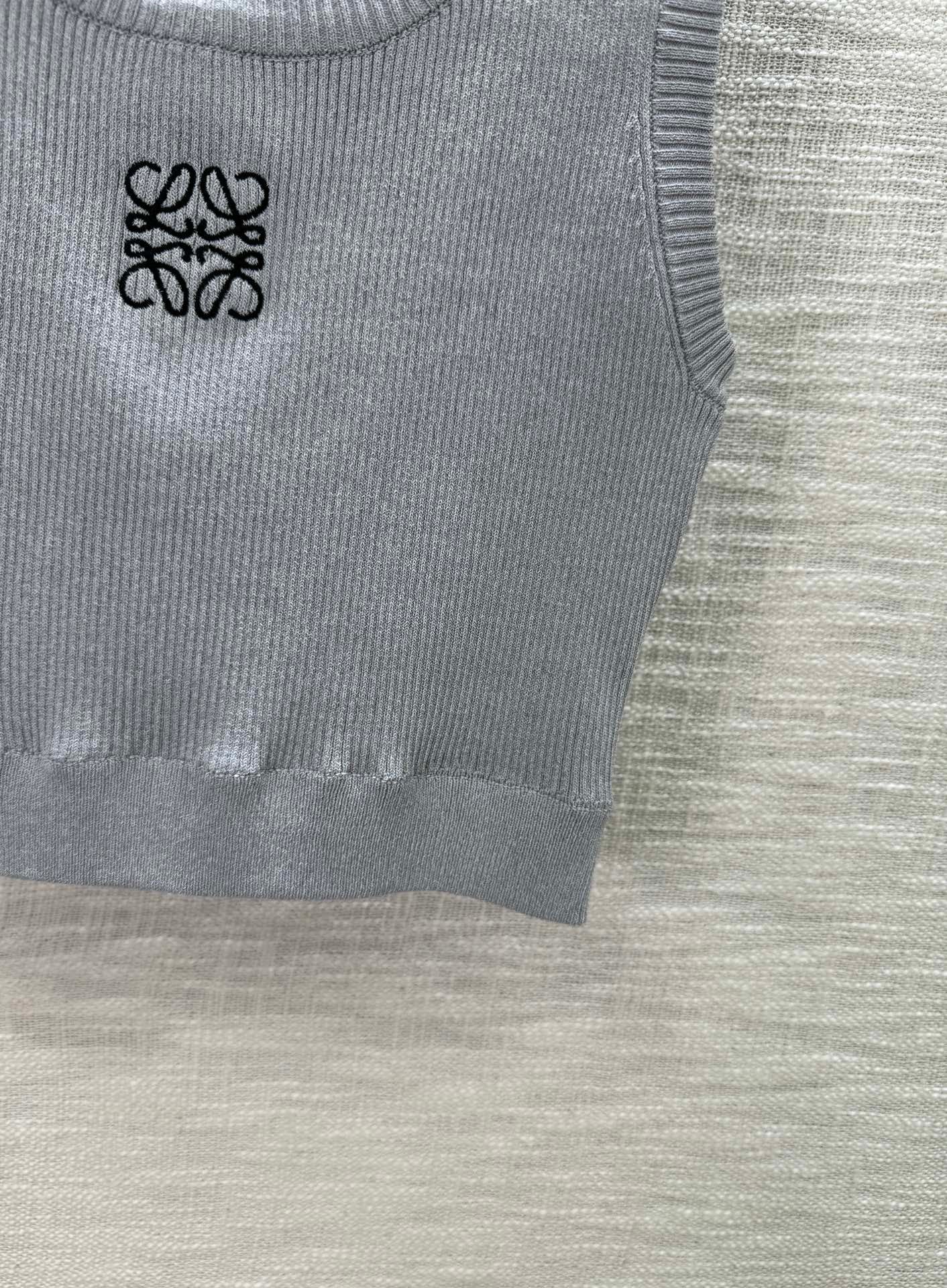 Loew Cropped Anagram Tank Top